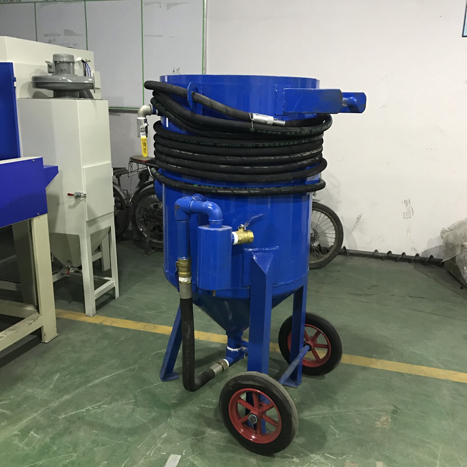 自动喷砂机的加工方式