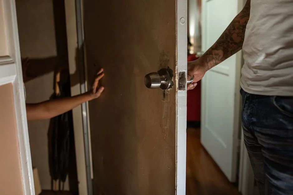 邻居阿姨半夜敲门,说她老公在我家窗外偷窥,我果断报警