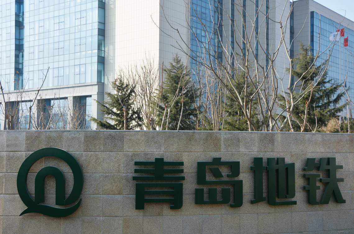 青岛预计2022年底通车的地铁线,采用6节编组b型列车