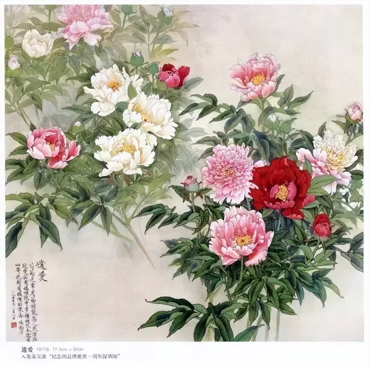 大幅牡丹画作品欣赏图片