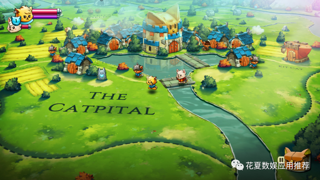 苹果ios游戏分享:「喵咪斗恶龙 2-cat quest ii」