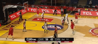 中国男篮VS加拿大男篮 奥运落选赛中国男篮不敌(图6)