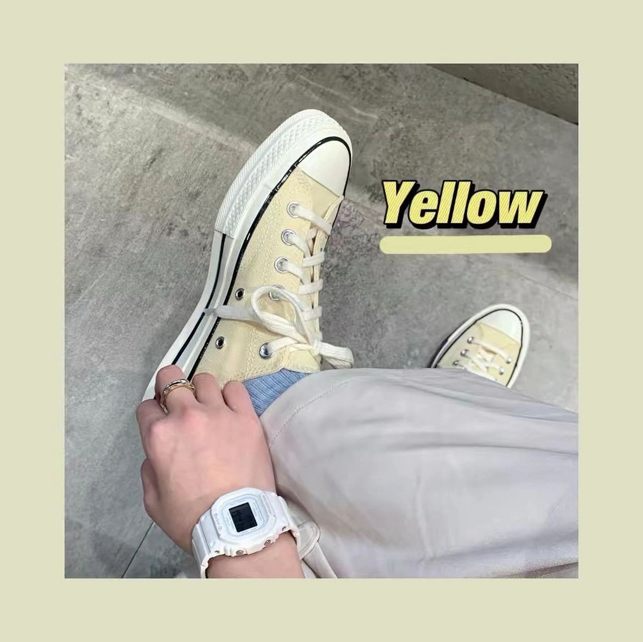 奶油黄好适合夏天呀  可以给猪蹄子安排上啦  买给他的生日礼物