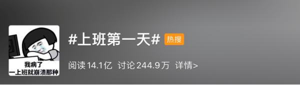 热点|上班第一天的状态咋样？网友：2262年能过两个春节，坚持！