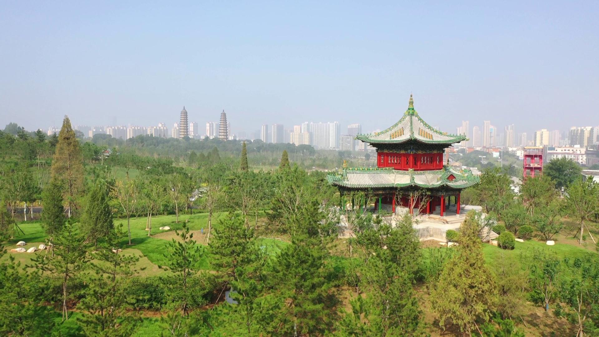 驚豔亮相!錦繡太原又著重彩,雙塔公園盛裝開園