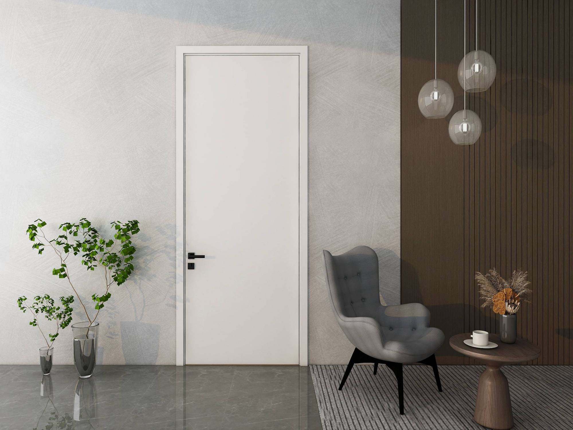 木门选购|简约时尚系列,适用于比较现代的装修风格