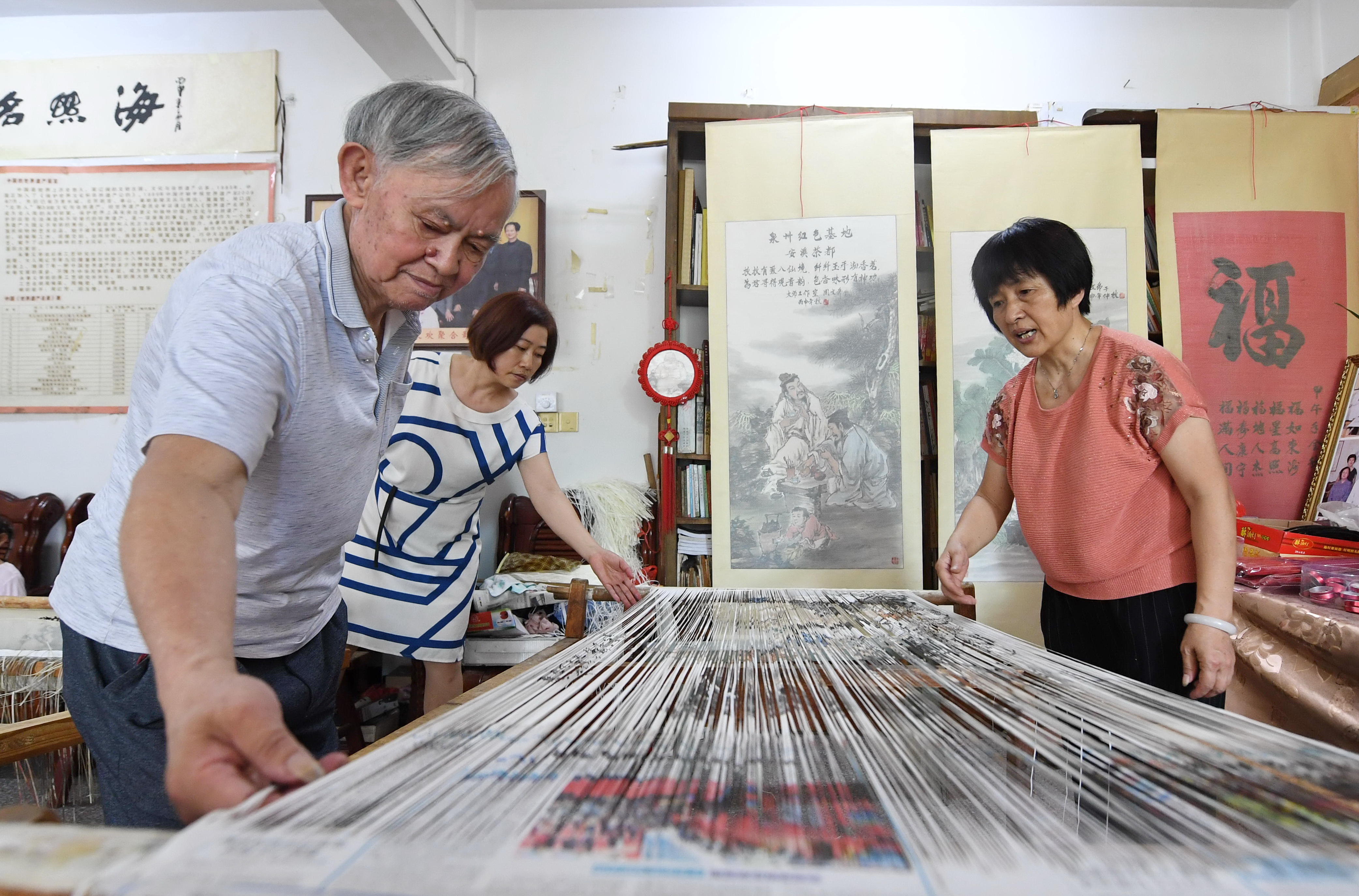 永春纸织画阅读理解图片