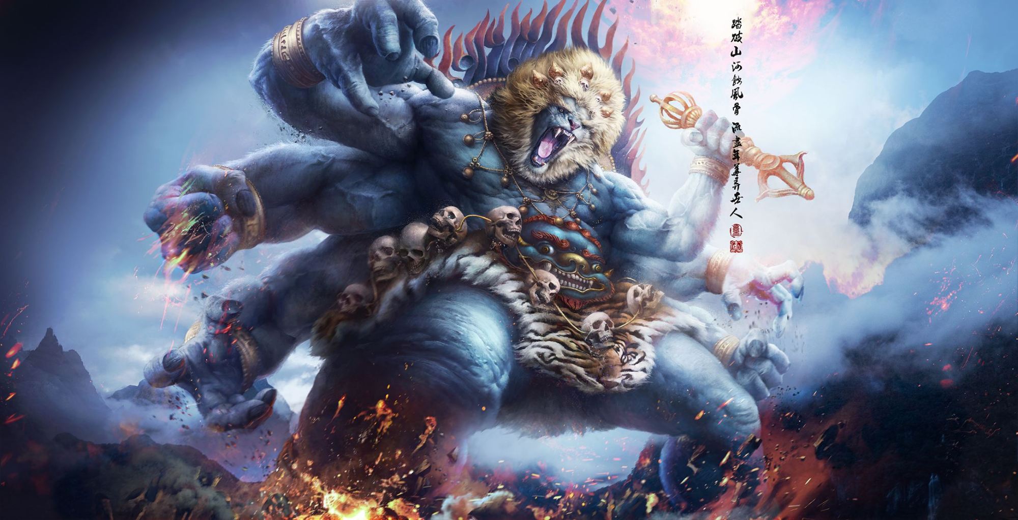 大鹏金翅雕灭狮驼国一国百姓的时候,狮驼王在干嘛?玉帝:他更惨