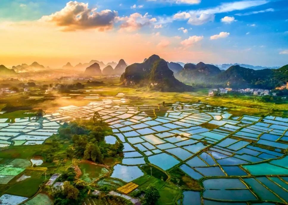 会仙玻璃田小众景点旅游/摄影攻略