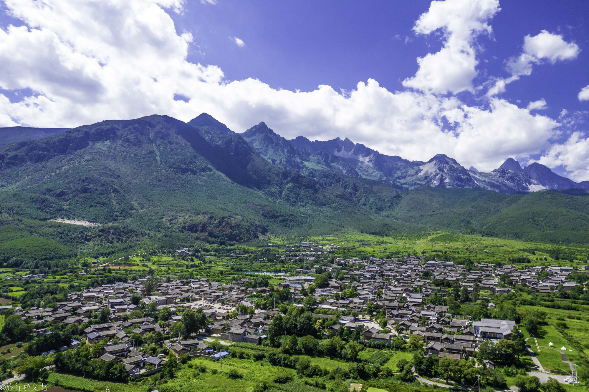 丽江旅行的小众宝藏地,玉龙雪山脚下的玉湖村,原生态的世外桃源