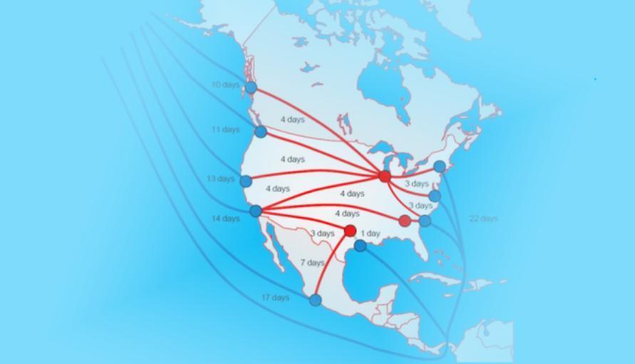 港口介绍|美国东岸第二大港口 - 萨凡纳港 savannah,ga