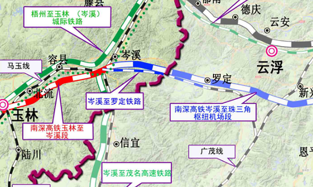 广西三大难产铁路有一条已开工,接下来是哪一条,岑罗,合湛?