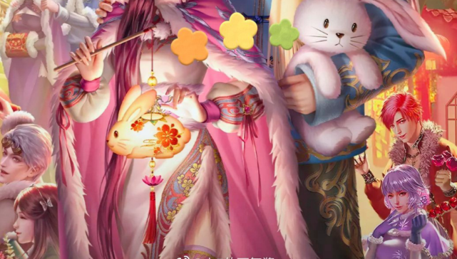 斗罗大陆新年贺图公开,七怪穿唐装同框,小舞新造型也太可爱了!