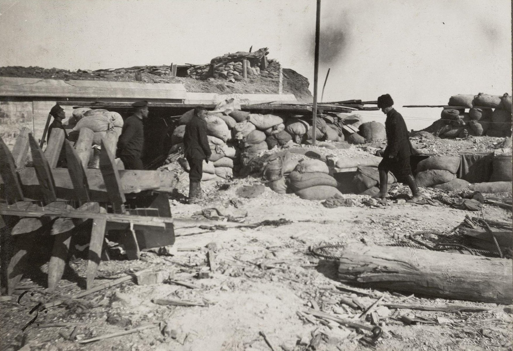 1904年日俄战争期间"旅顺会战"俄防御图集