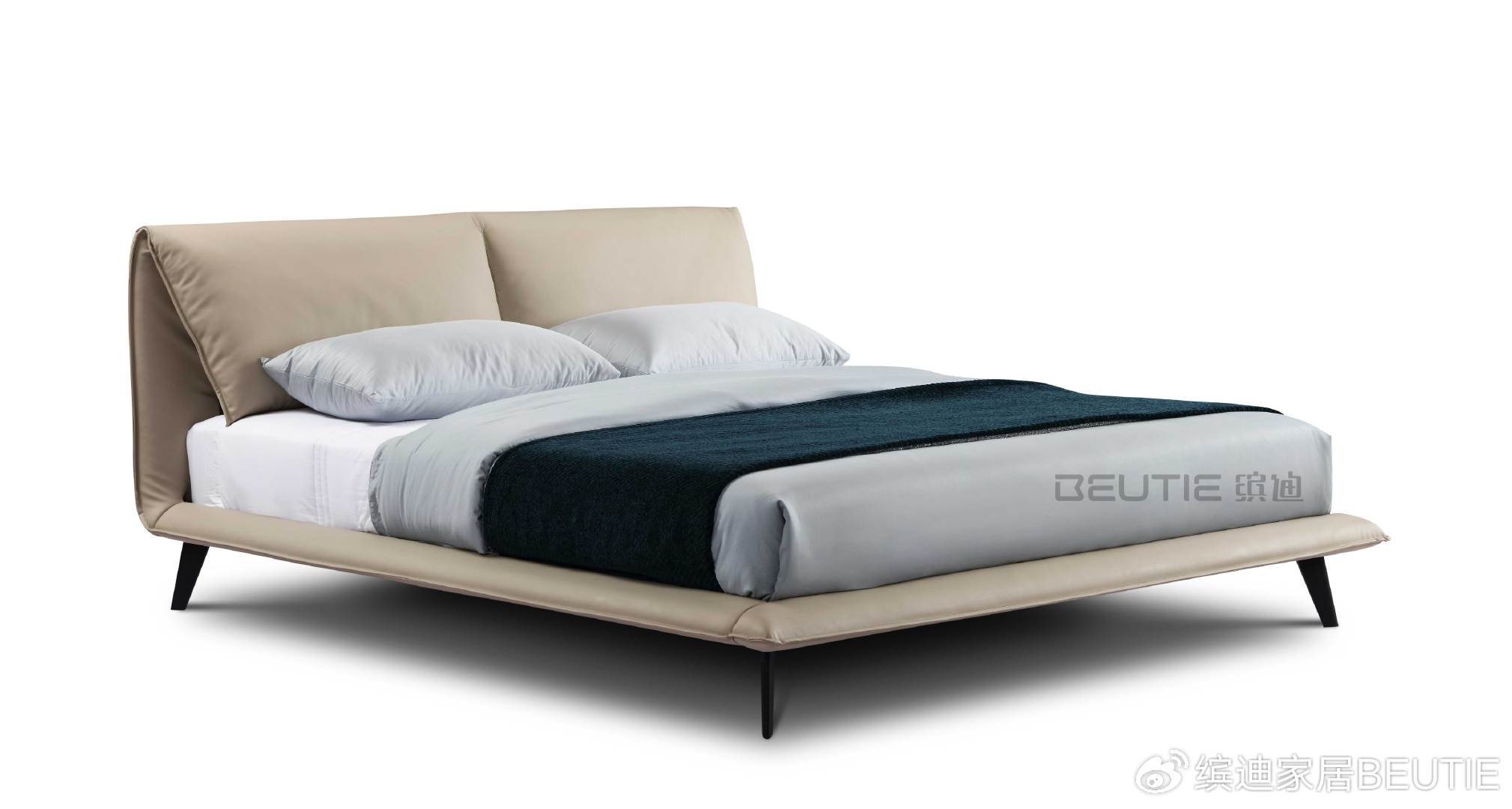 「缤迪家居|c36小象耳朵床」落日归山海,卧室藏满无言的爱