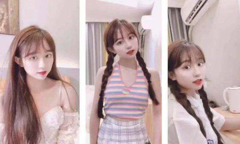 戴上口罩依然很美的网红-不见星空