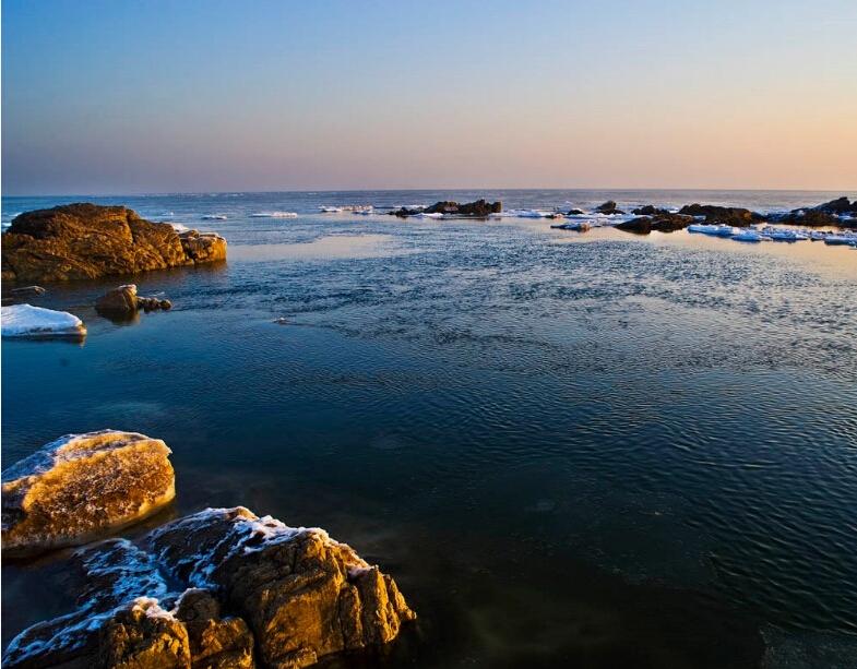 渤海湾风景图图片