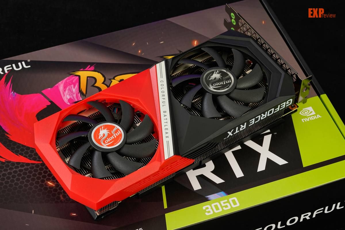 七彩虹战斧rtx 3050 duo 8g显卡评测:入门光追世界性价比好选择