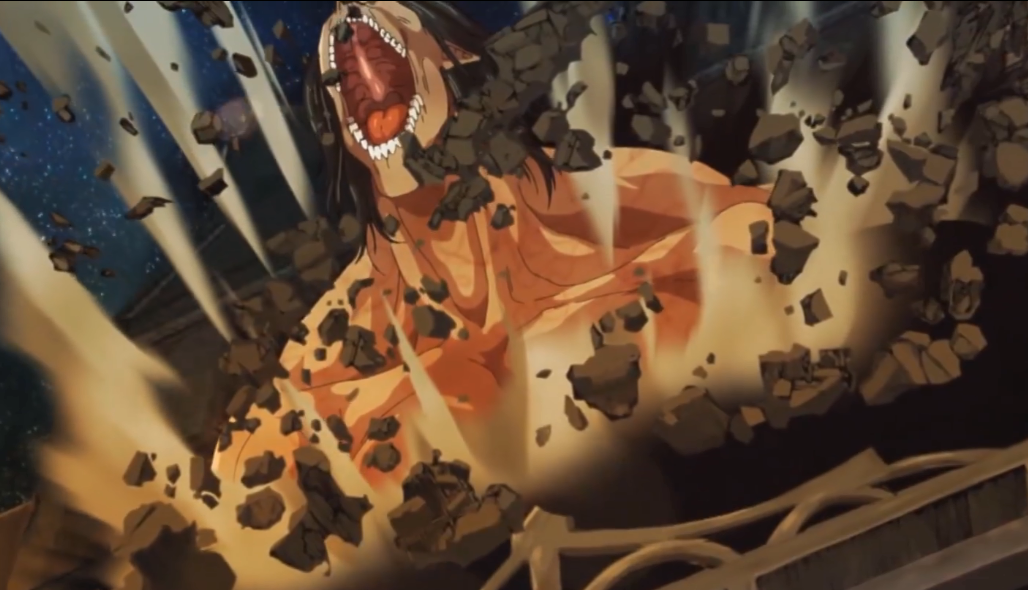 巨人最终季宣战名场面神还原,艾伦:想要战争,那我就给你战争!