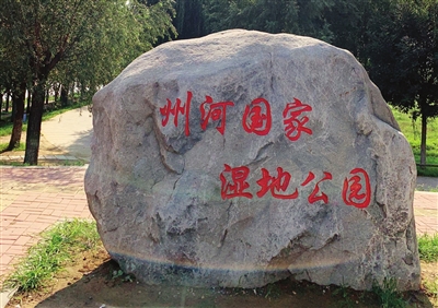 两岸花红草绿 流淌一河清流 "天津后花园"崛起两大国家湿地公园