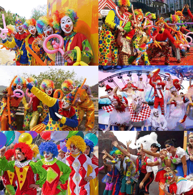 这里将会有逗趣幽默的小丑,表演精湛的魔术感受不同的方式所带来的