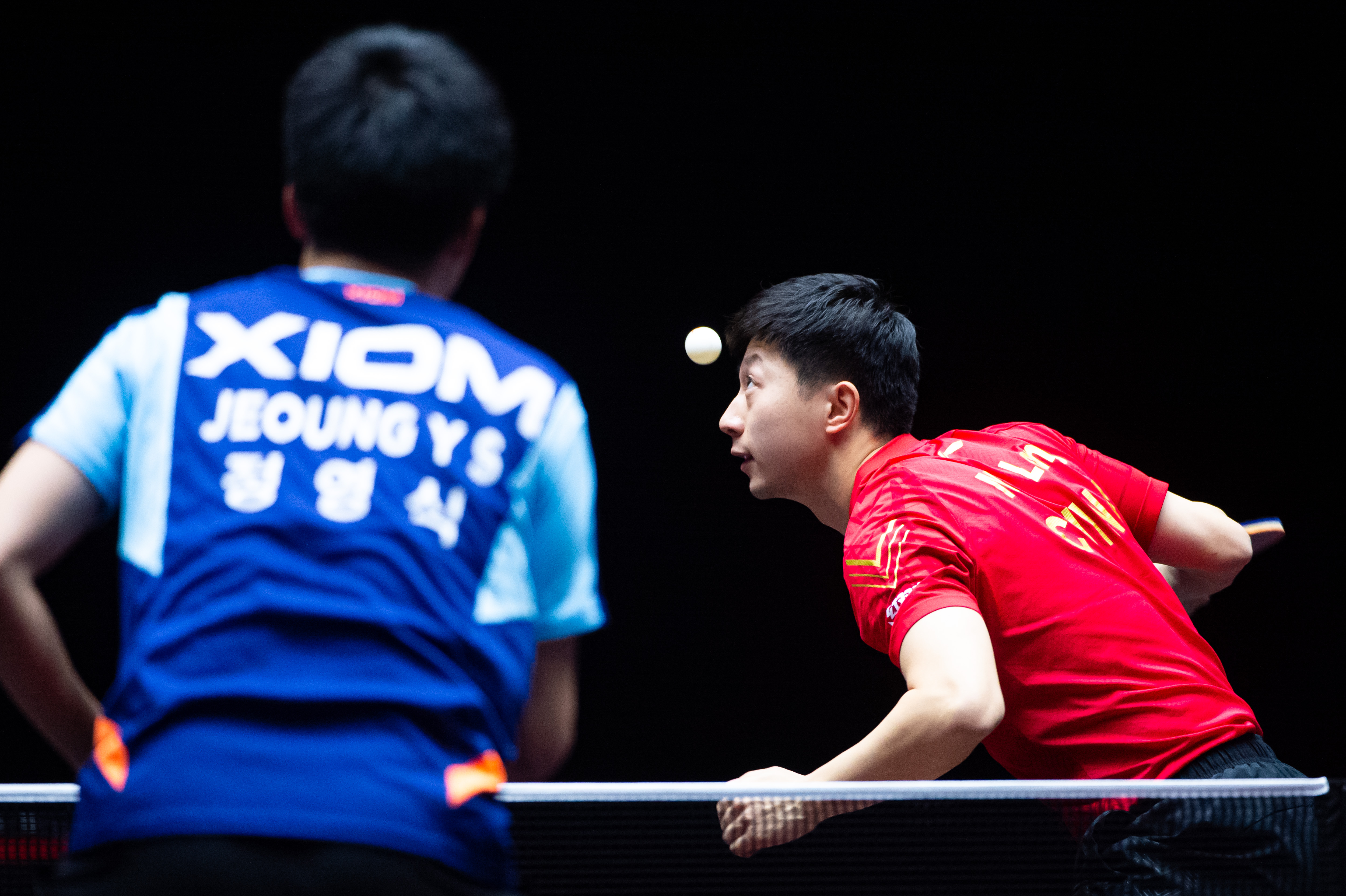 乒乓球——wtt澳门国际赛:马龙胜郑荣植