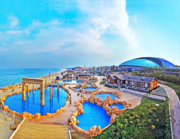 2023年,秦皇岛渔岛海洋温泉景区,票价和演出时间