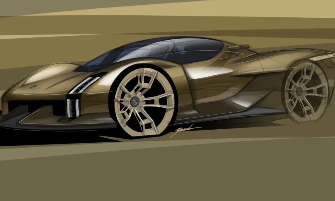 保时捷mission x概念车,未来跑车的技术灯塔