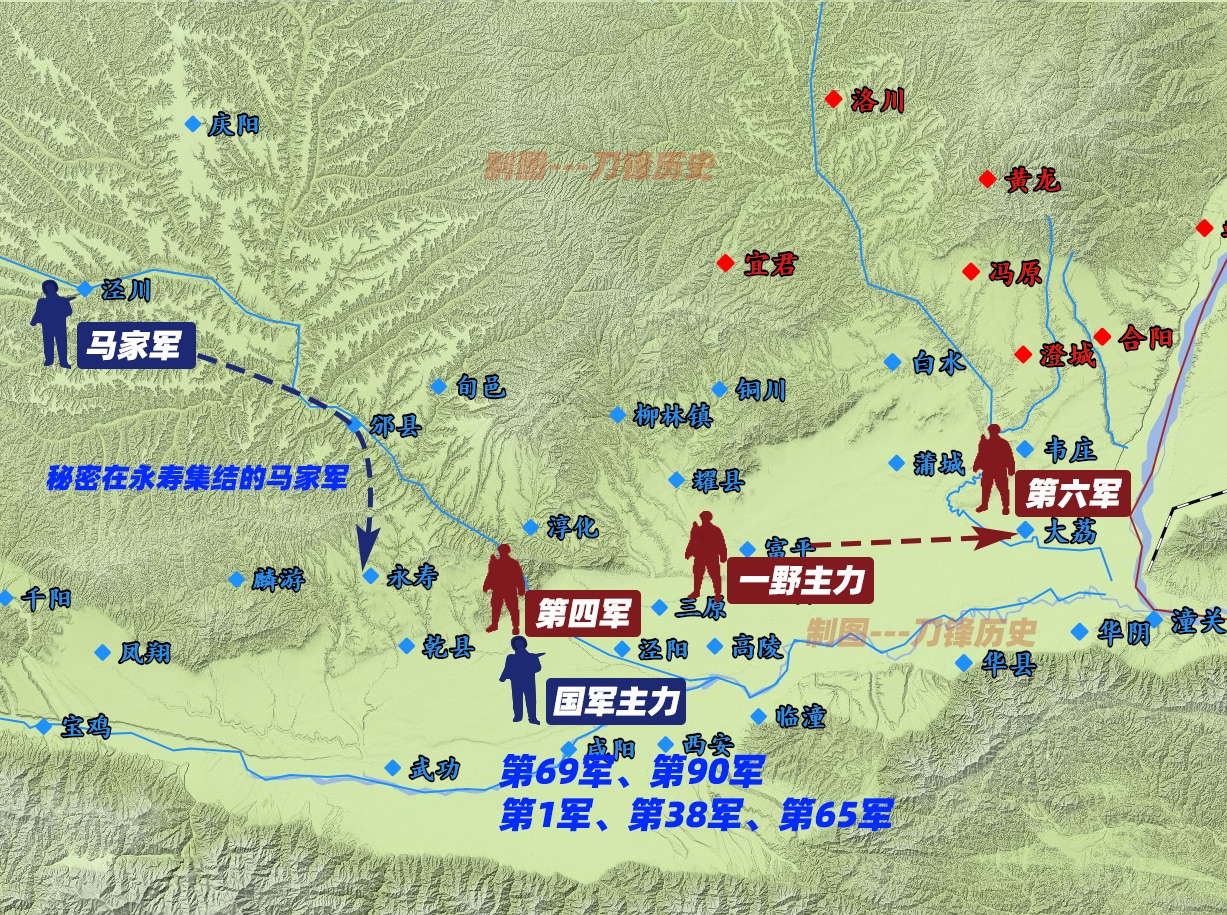 回顾解放战争:西北战场发动春季攻势,逼退国军,西安唾手可得