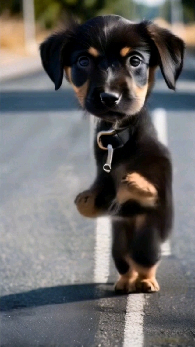 小狗跳舞别样搞笑