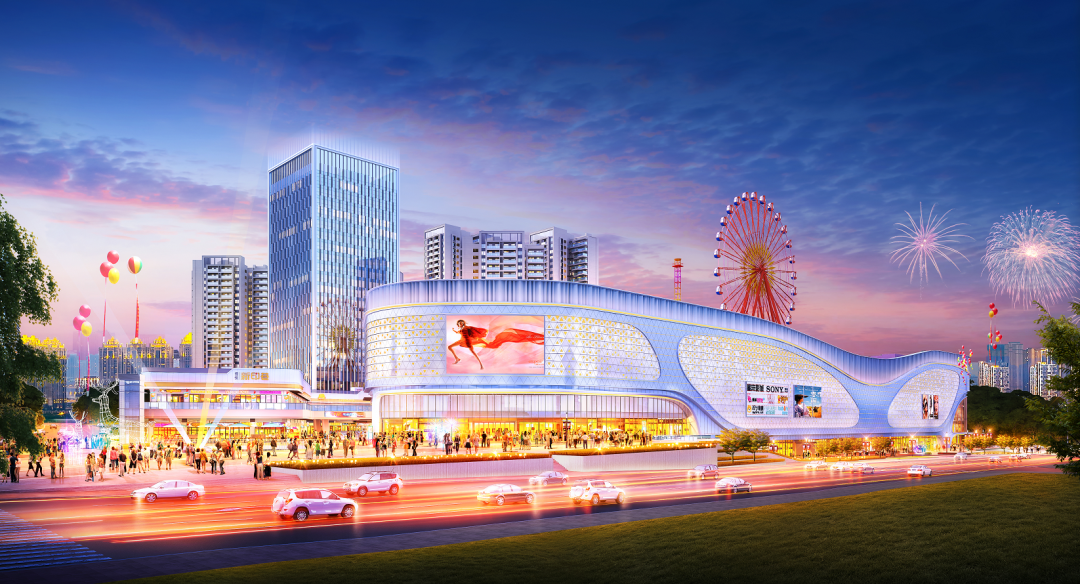 新城地产600万贵阳人一条一号线两座吾悦广场