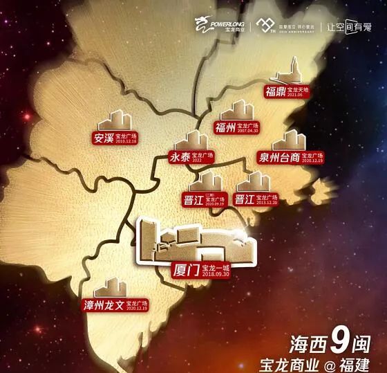 福州永泰宝龙广场或2022年开业?已列入重点项目!连江还有一座?