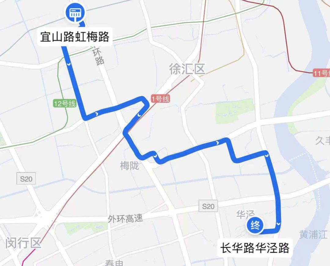 上海871路公交车路线图图片