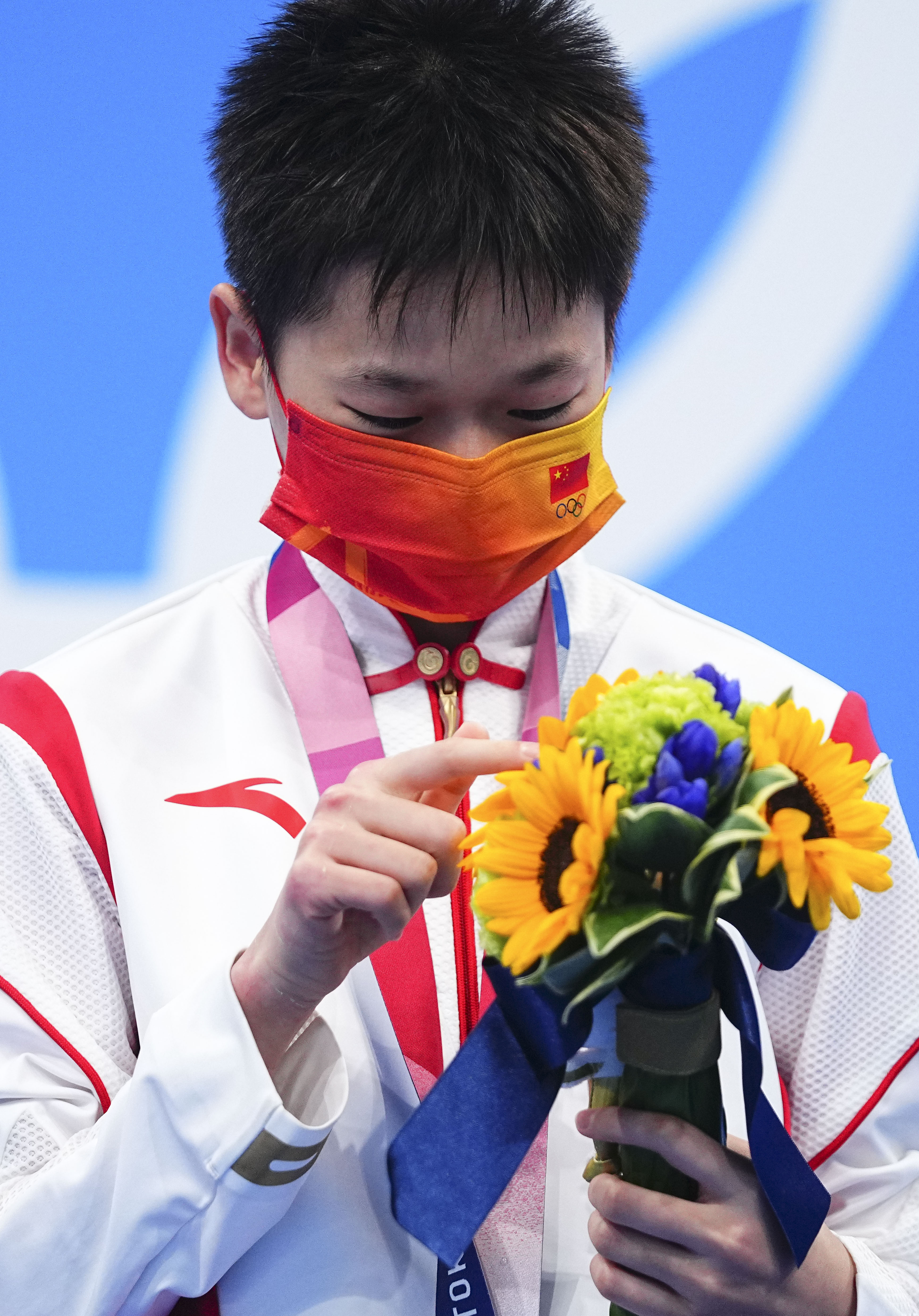 跳水——女子10米跳台决赛:中国选手包揽冠亚军(2)