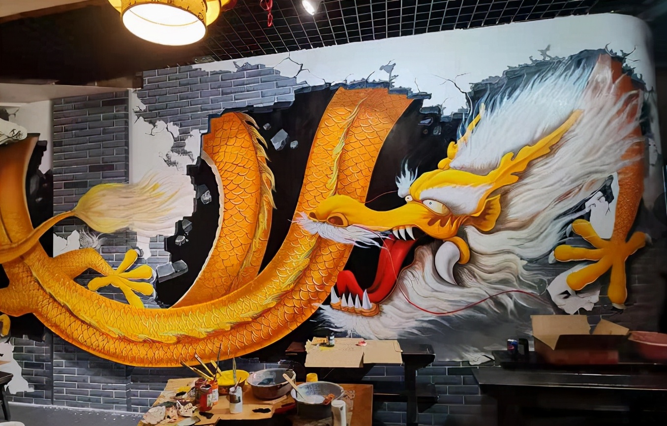 火锅店墙绘需要注意哪几点?除了宣传店铺文化,这2点也很重要