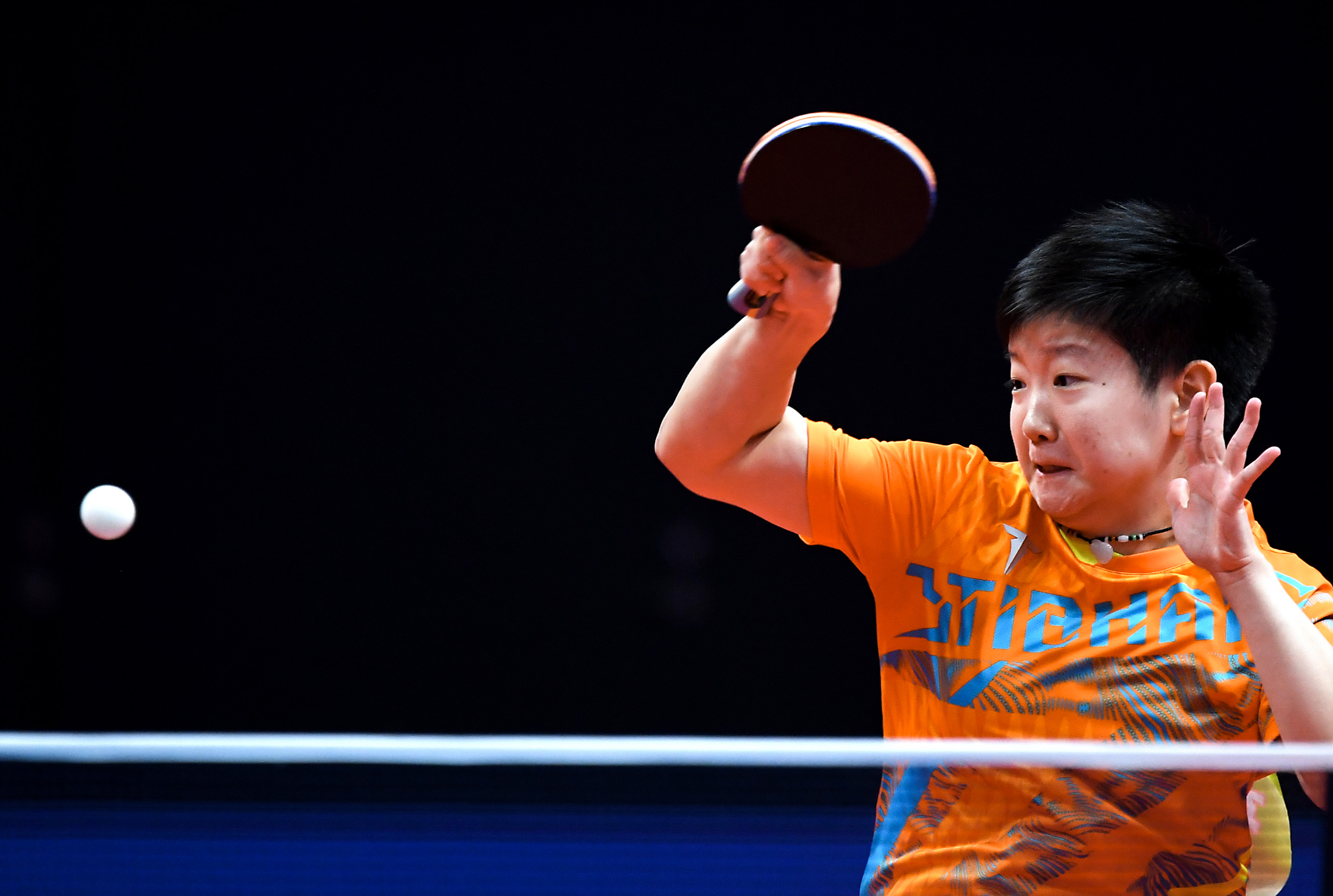 乒乓球——女子单打半决赛:孙颖莎晋级决赛