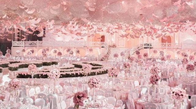 安踏ceo嫁女儿!打造梦幻土豪式婚礼!网友:真有钱!