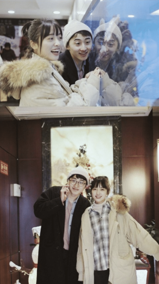 沈月回家获男友接风,两人挽手同回住所,恋情曝光一年多感情稳定