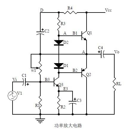 简易电子摆电路图图片