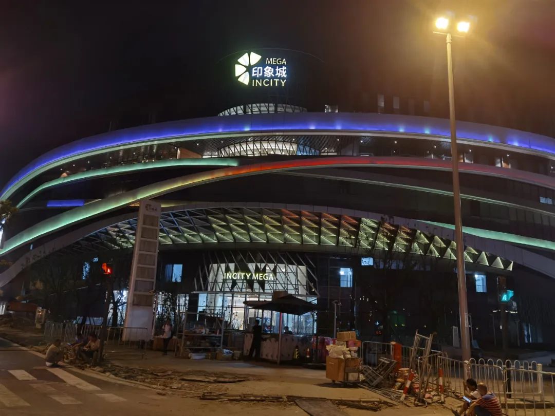 南翔印象城夜景高清图,内部超美图片流出!