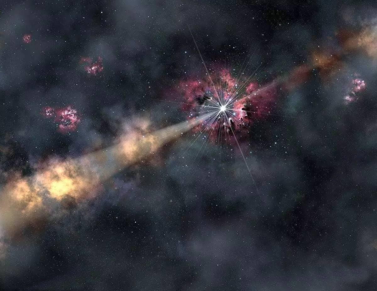 宇宙中恐怖的伽马射线暴,几秒钟释放的能量,就能毁灭地球