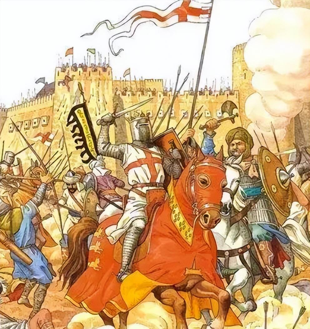 在十字军东征中,德国的骑士团有何作为?