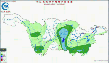 長江2021年第1號洪水在長江上游形成 或影響重慶11個區縣