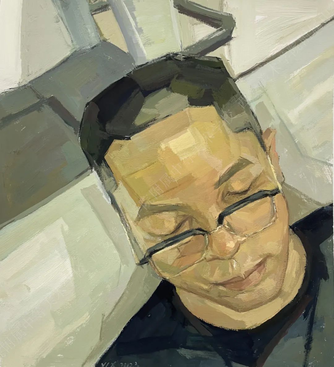 西安美院附中2022级(二年级)色彩头像优秀作业,美院附中集训班