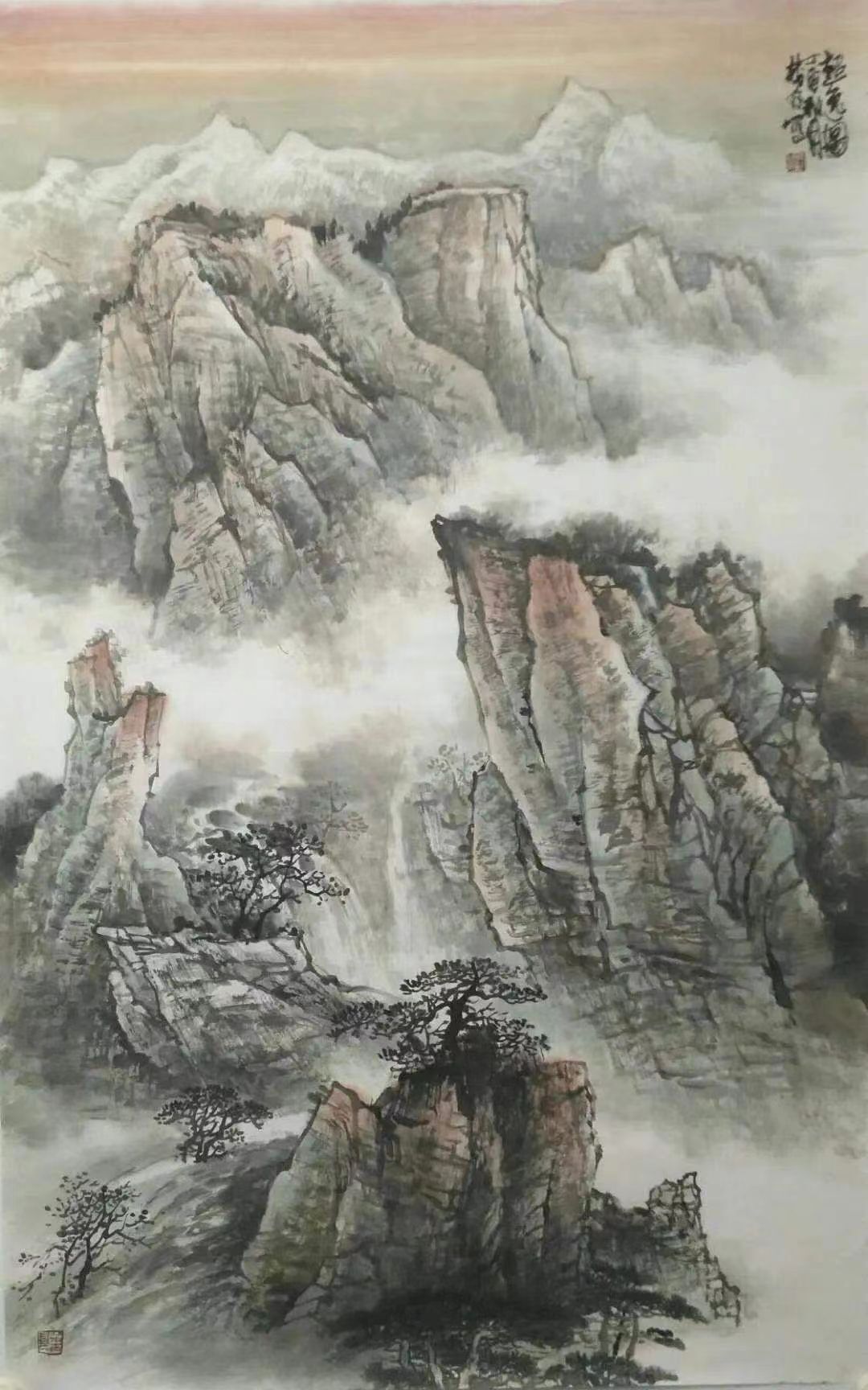 中国当代名画家侯树林