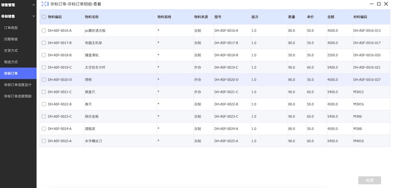 夹具、治具、模具零件加工、自动化零件ERP企业管理系统、MES智能制造管理系统解决方案