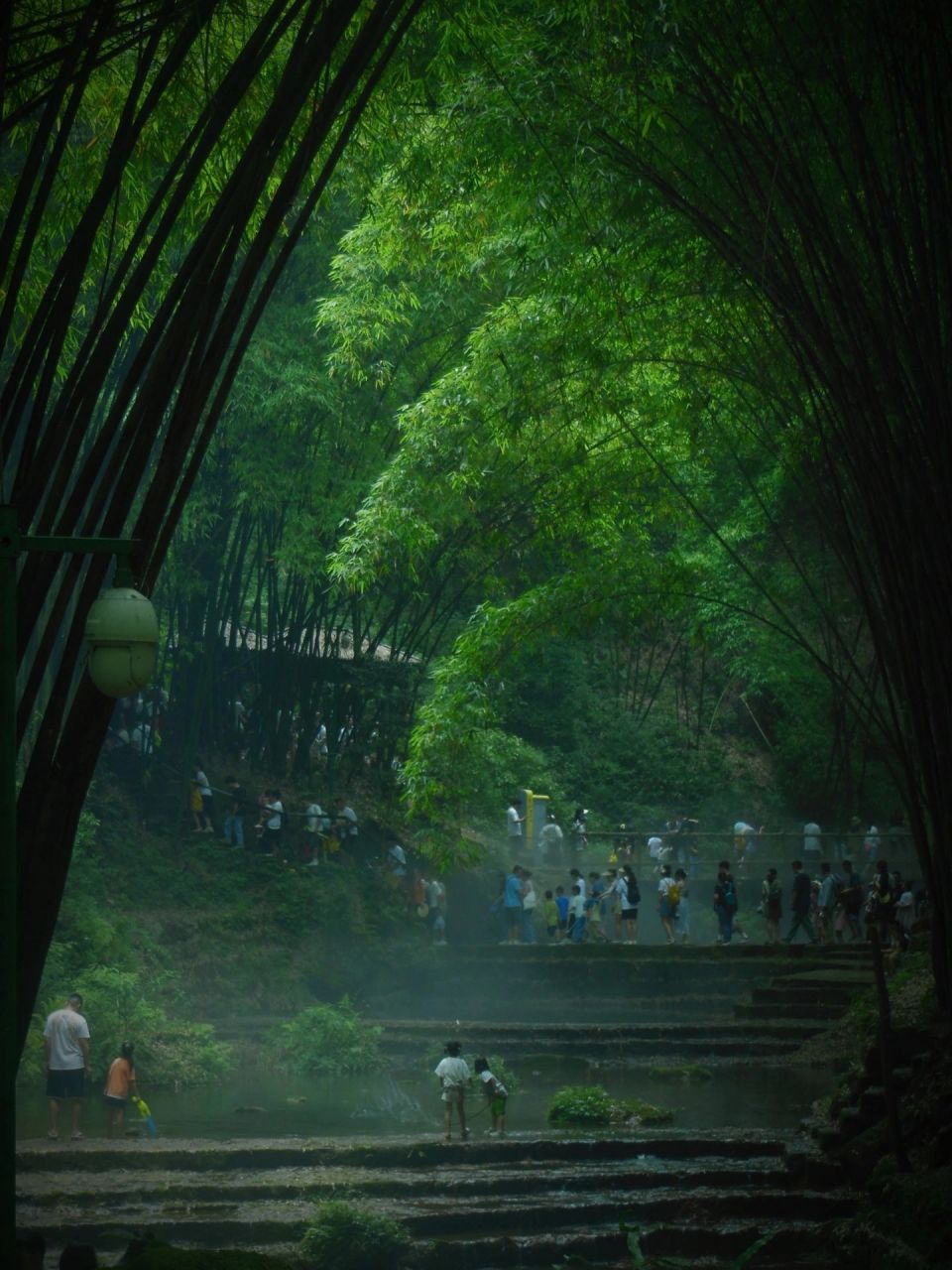 成都周边川西竹海 平乐古镇吸氧徒 周末天气好的话,可以选择成都周边