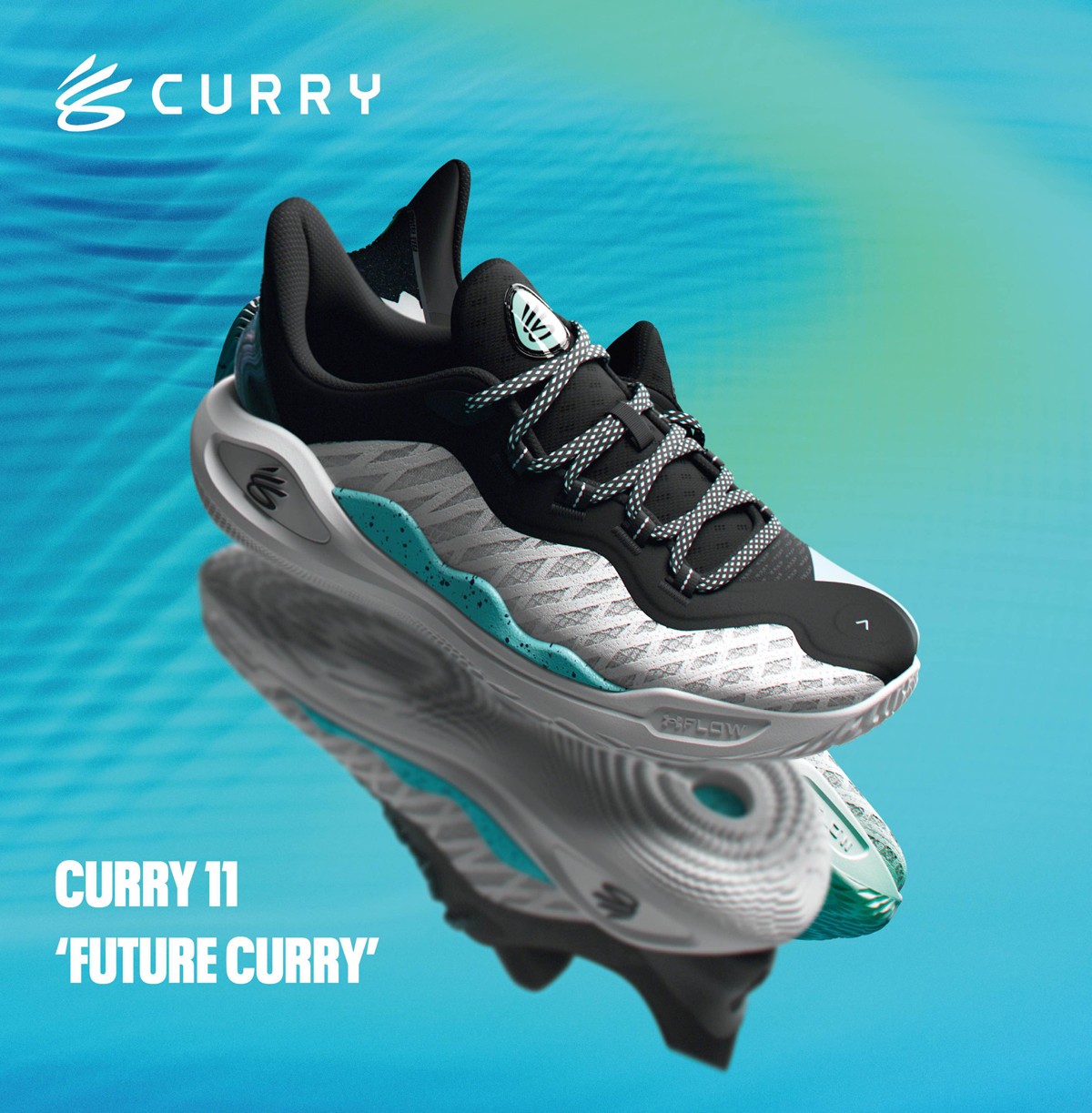 全新的 under armour curry flow 11 已经于今早正式登场
