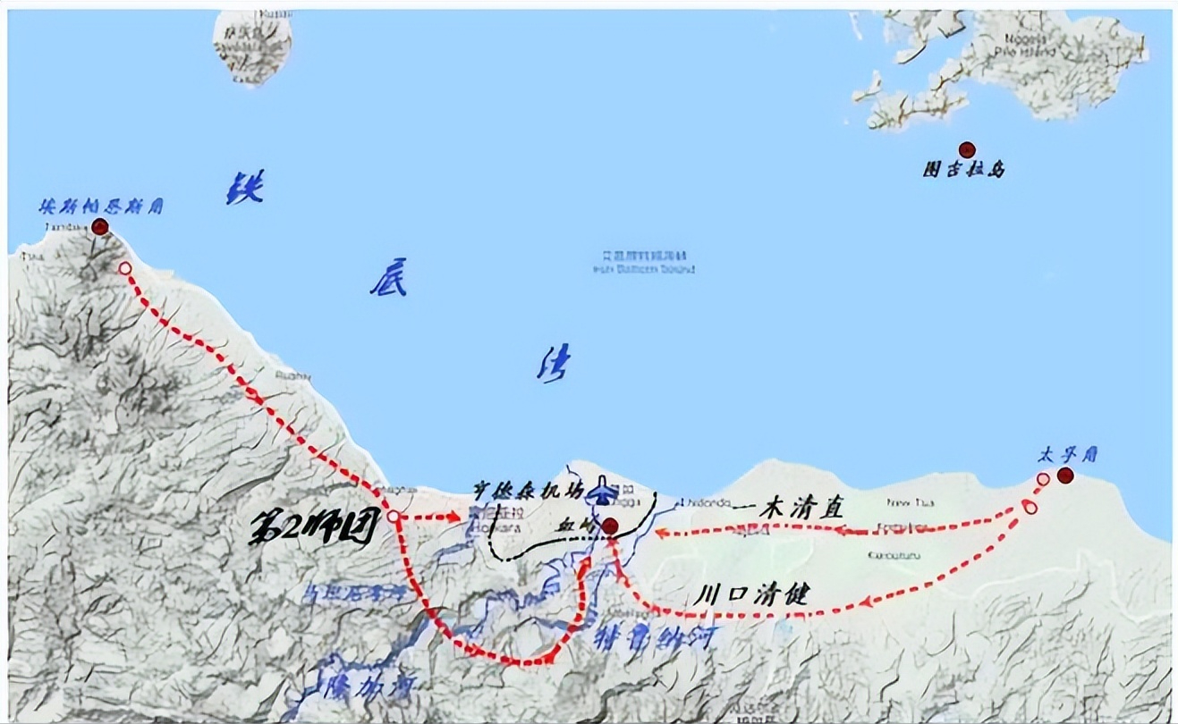 中途岛和瓜岛地图图片