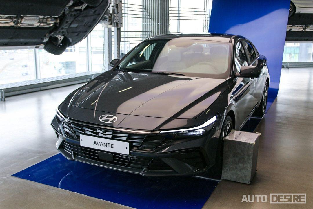 新款现代avante海外发布 前脸有变化 面临新能源市场冲击